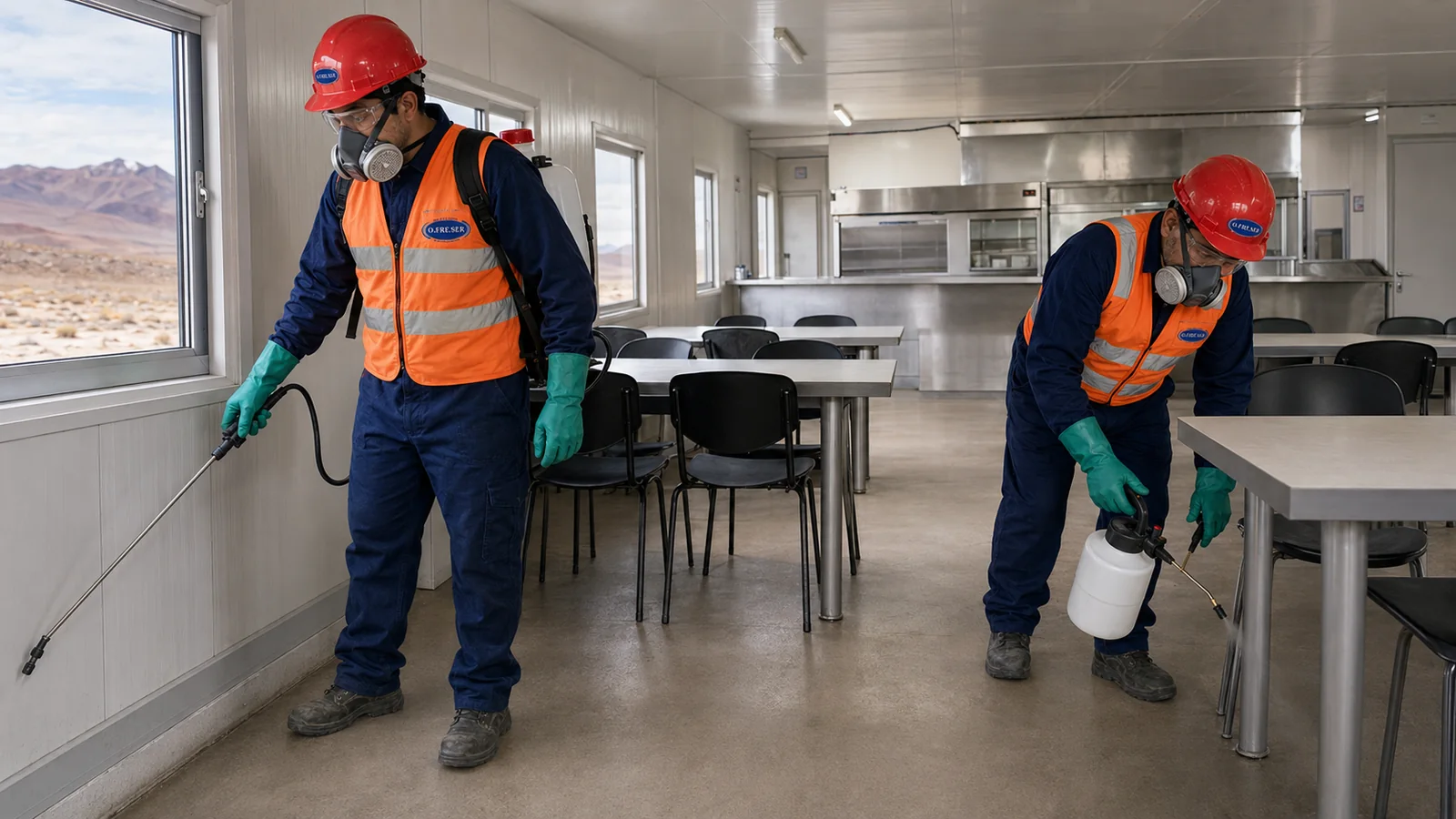 Área de alimentos y almacenamiento, contexto de prevención de plagas
