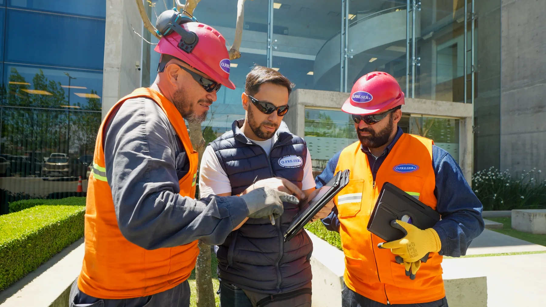 Coordinación de una inspección en campo
