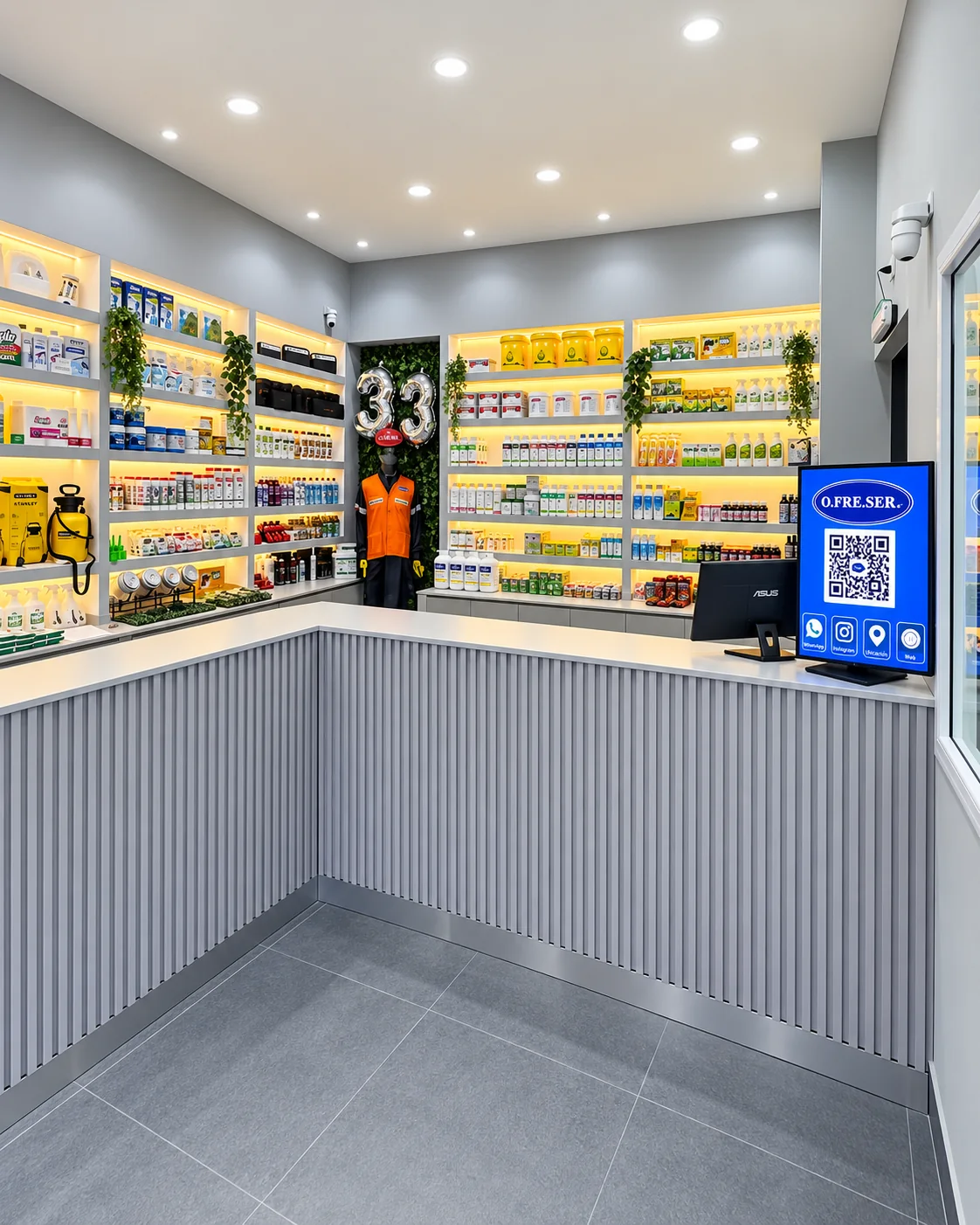 Local de O.FRE.SER para asesoramiento y documentación de servicios